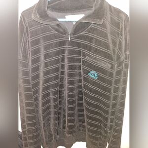 Linea Verde Mens Velour Pullover Size L